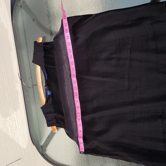 Nwot Karen Scott Black Beaded Rayon/Polyester Sleeveless Blouse Size Xl - Picture 12 of 13